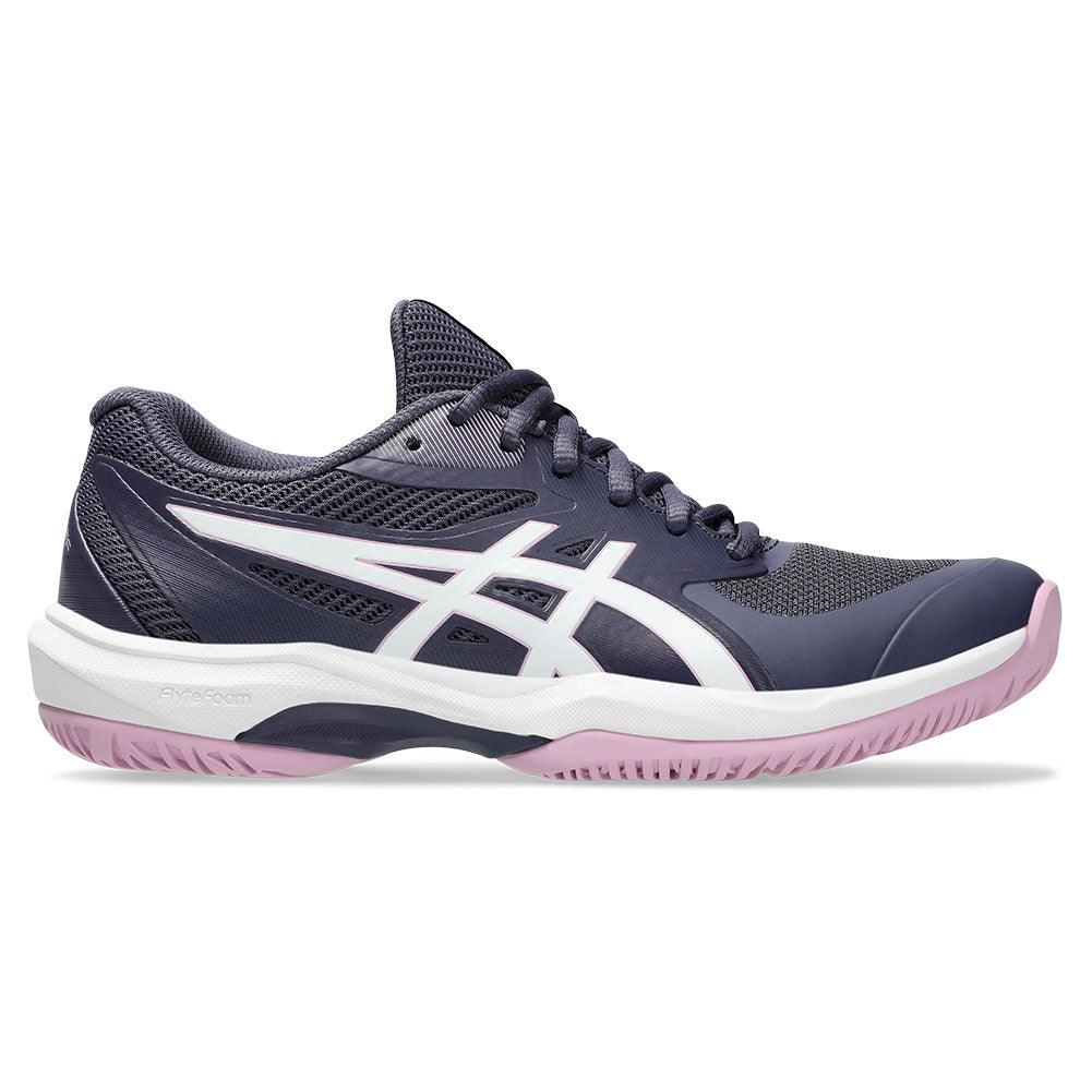 Women`s Game FF Tennis Shoes Indigo Fog and White Footwear Asics