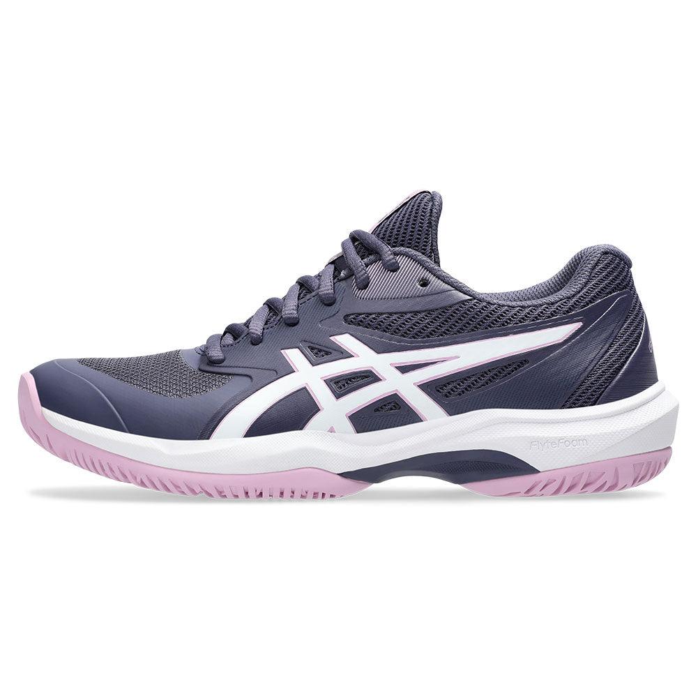 Women`s Game FF Tennis Shoes Indigo Fog and White Footwear Asics