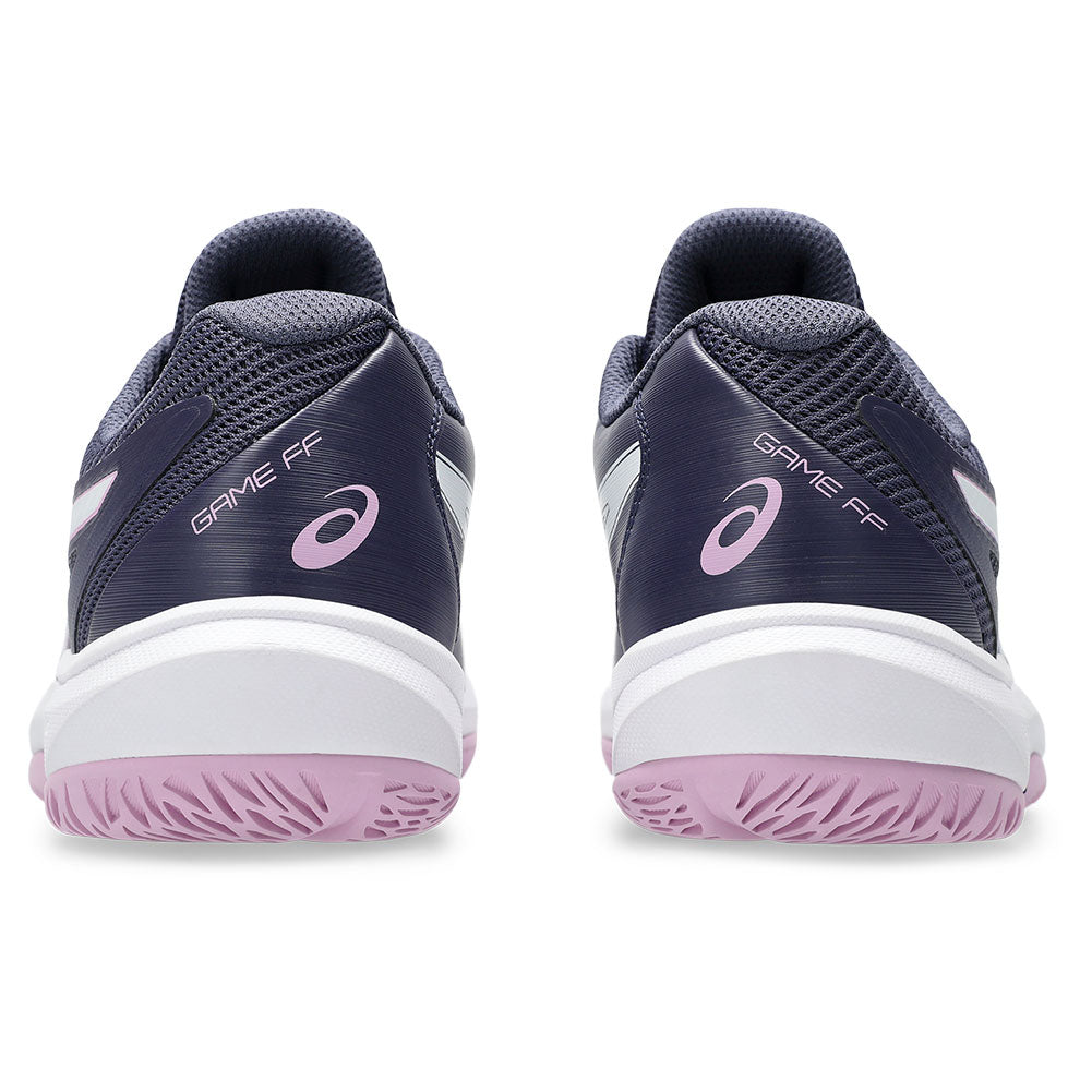 Women`s Game FF Tennis Shoes Indigo Fog and White Footwear Asics