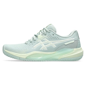 Women`s GEL-Challenger 15 Clay Tennis Shoes Lichen Rock and Whisper Green Footwear Asics