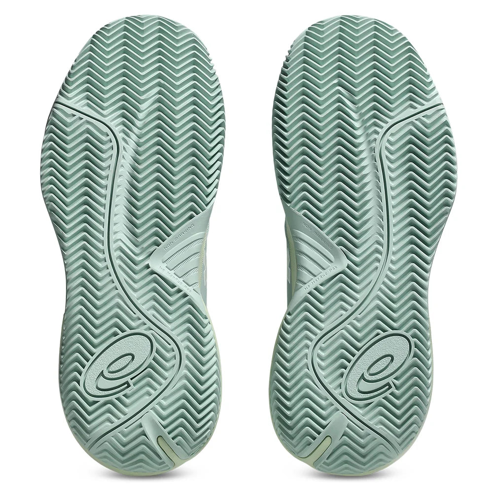 Women`s GEL-Challenger 15 Clay Tennis Shoes Lichen Rock and Whisper Green Footwear Asics