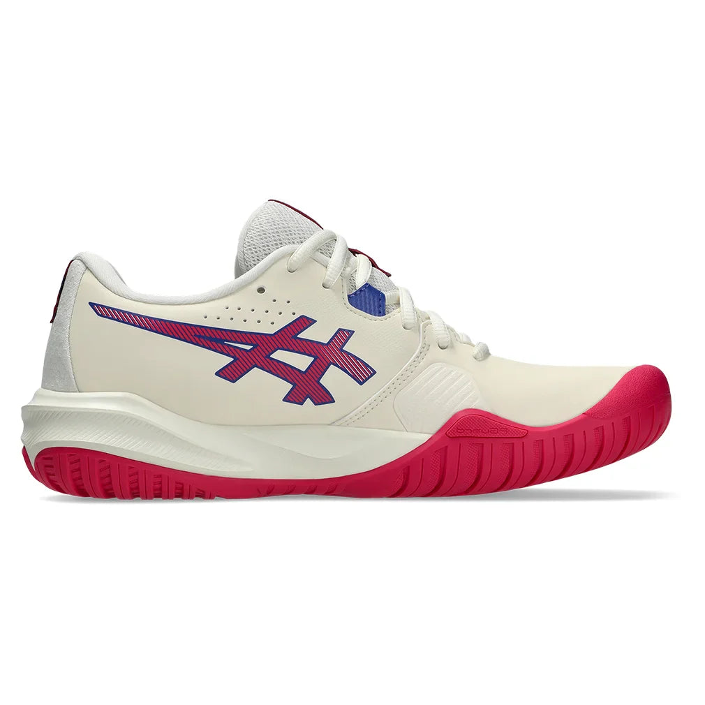 Women`s GEL-Challenger 15 Tennis Shoes Cream and Bright Rose Footwear Asics