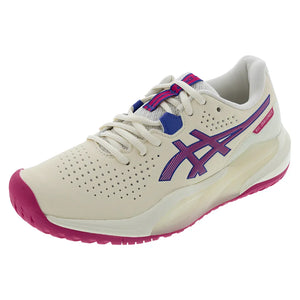 Women`s GEL-Challenger 15 Tennis Shoes Cream and Bright Rose Footwear Asics