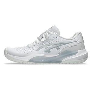 Women`s GEL-Challenger 15 Tennis Shoes White and Pure Silver Footwear Asics