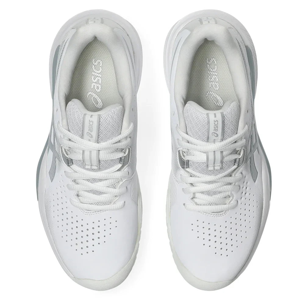 Women`s GEL-Challenger 15 Tennis Shoes White and Pure Silver Footwear Asics