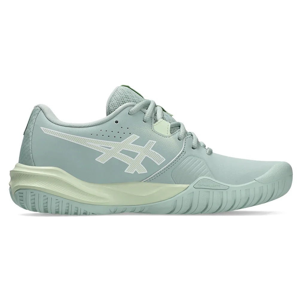 Women`s GEL-Challenger 15 Tennis Shoes Lichen Rock and Whisper Green Footwear Asics