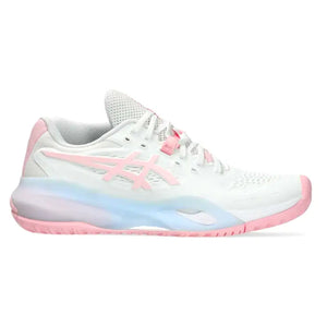 Women`s GEL-Resolution X Tennis Shoes White and Pink Salt Footwear Asics