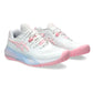 Women`s GEL-Resolution X Tennis Shoes White and Pink Salt Footwear Asics