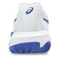 Juniors` GEL-Resolution X GS Tennis Shoes White and Dark Cobalt Footwear Asics