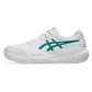 Juniors` GEL-Resolution X GS Tennis Shoes White and Pitch Green Footwear Asics