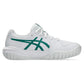 Juniors` GEL-Resolution X GS Tennis Shoes White and Pitch Green Footwear Asics