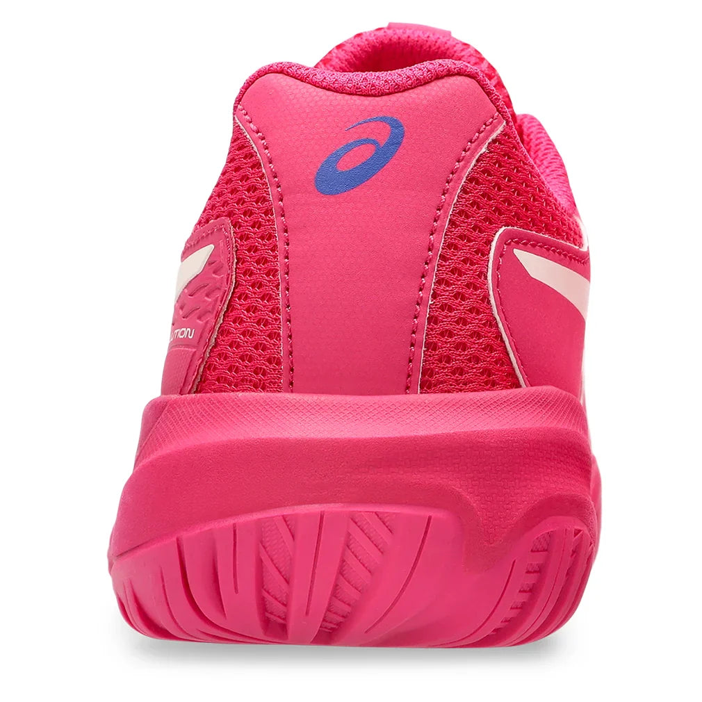 Juniors` GEL-Resolution X GS Tennis Shoes Bright Rose and Cream Footwear Asics