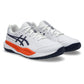 Juniors` GEL-Resolution X GS Tennis Shoes White and Greyish Purple Footwear Asics