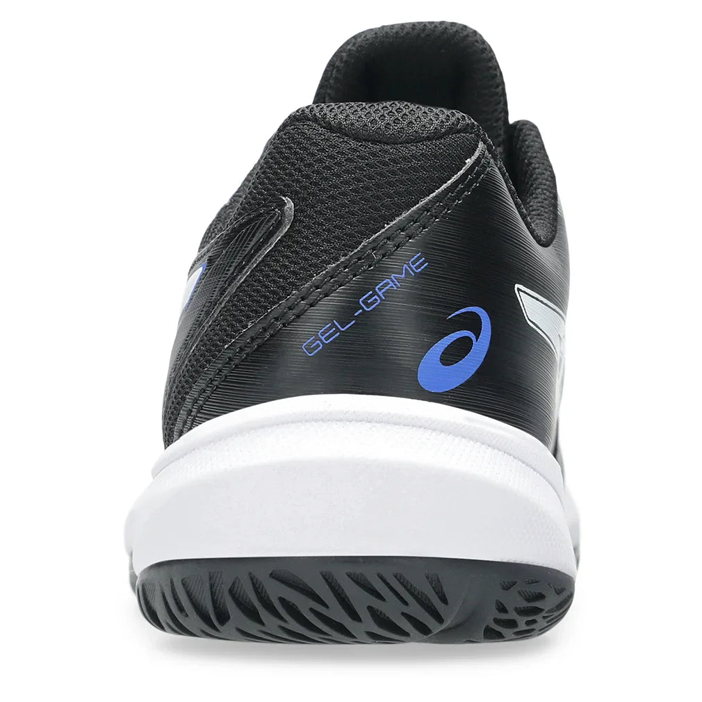 Juniors` GEL-Game GS Tennis Shoes Black and White Footwear Asics