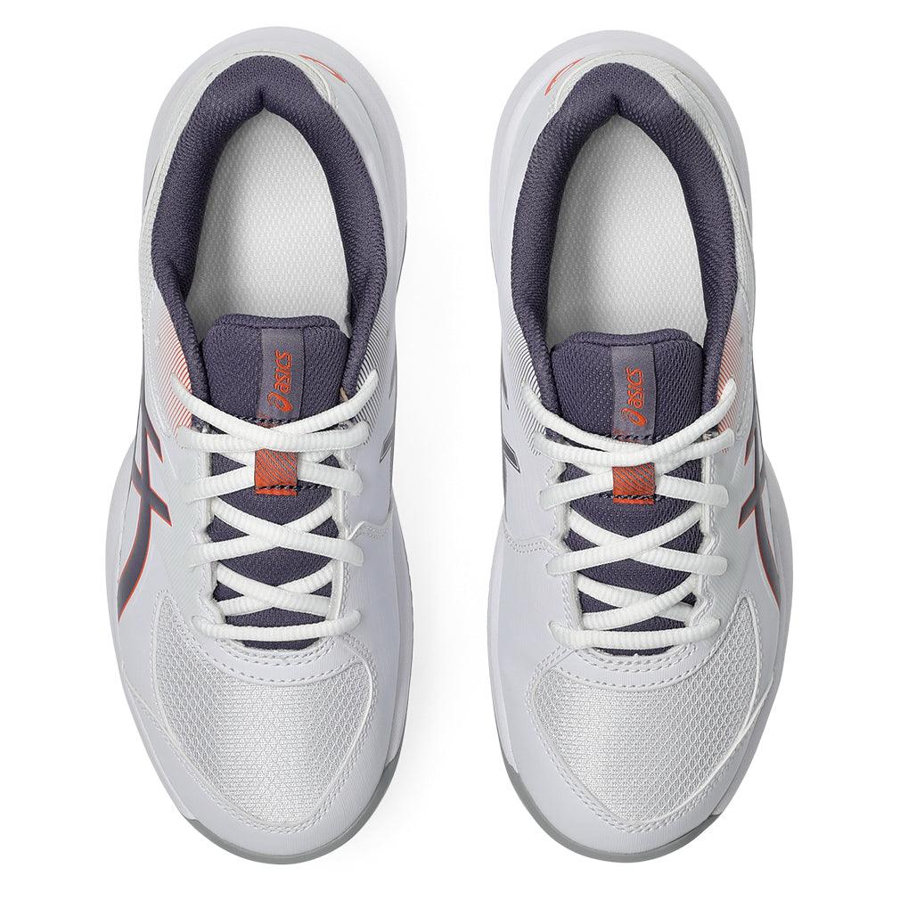 Juniors` GEL-Game GS Tennis Shoes White and Greyish Purple Footwear Asics