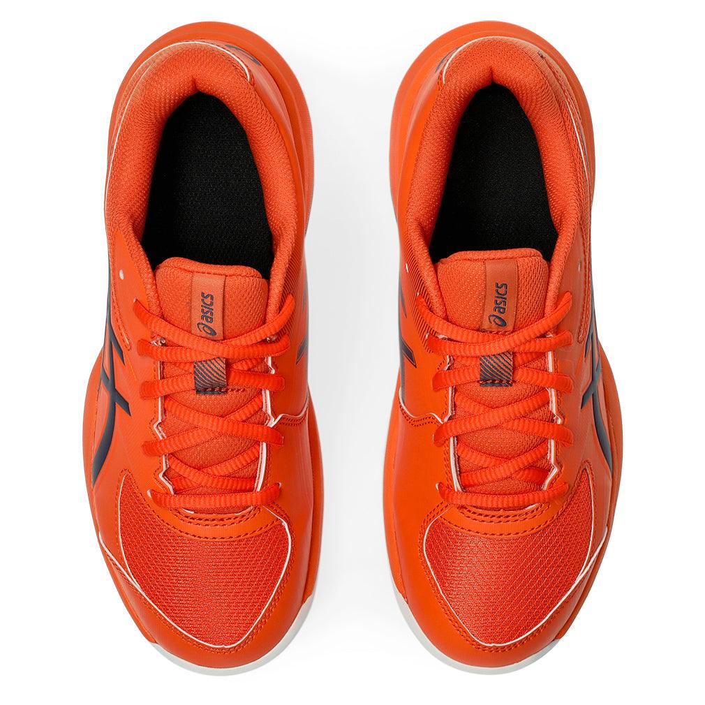 Juniors` GEL-Game GS Tennis Shoes Nova Orange and Indigo Fog Footwear Asics