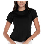 Women's Center Court Short Sleeve Tennis Top Apparel Lucky In Love