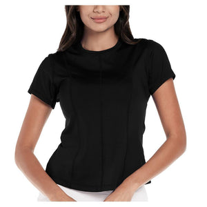 Women's Center Court Short Sleeve Tennis Top Apparel Lucky In Love