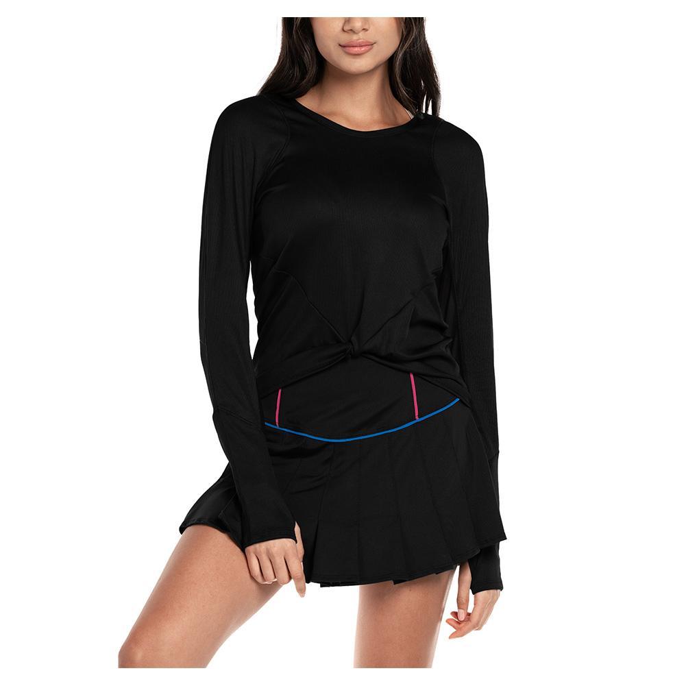 Women's Wrap it Up Long Sleeve Tennis Top Apparel Lucky In Love