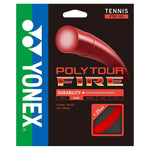 POLYTOUR FIRE Tennis String Red Strings Yonex