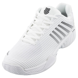 Men's Hypercourt Express 2 Clay Tennis Shoes White and Black Footwear K-Swiss