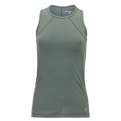 Women's UV Colors Tennis Tank Army Apparel Sofibella