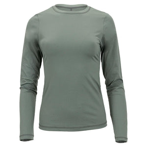 Women's UV Colors Long Sleeve Tennis Top Army Apparel Sofibella
