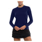 Women's LUV Breeze Long Sleeve Tennis Crew Apparel Lucky In Love