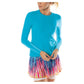 Women's LUV Breeze Long Sleeve Tennis Crew Apparel Lucky In Love