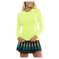 Women's LUV Breeze Long Sleeve Tennis Crew Apparel Lucky In Love