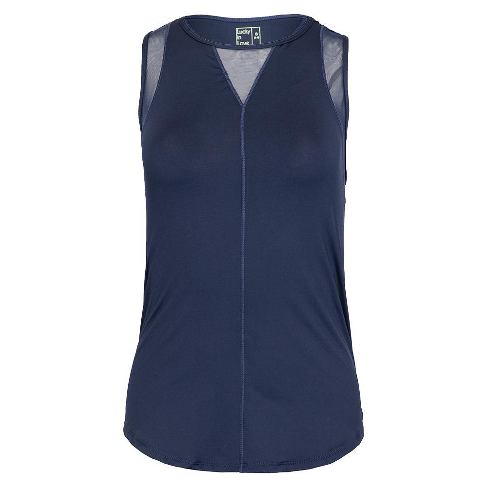 Women's LUV Chill Out Tennis Tank Apparel Lucky In Love