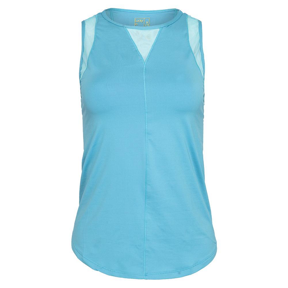 Women's LUV Chill Out Tennis Tank Apparel Lucky In Love