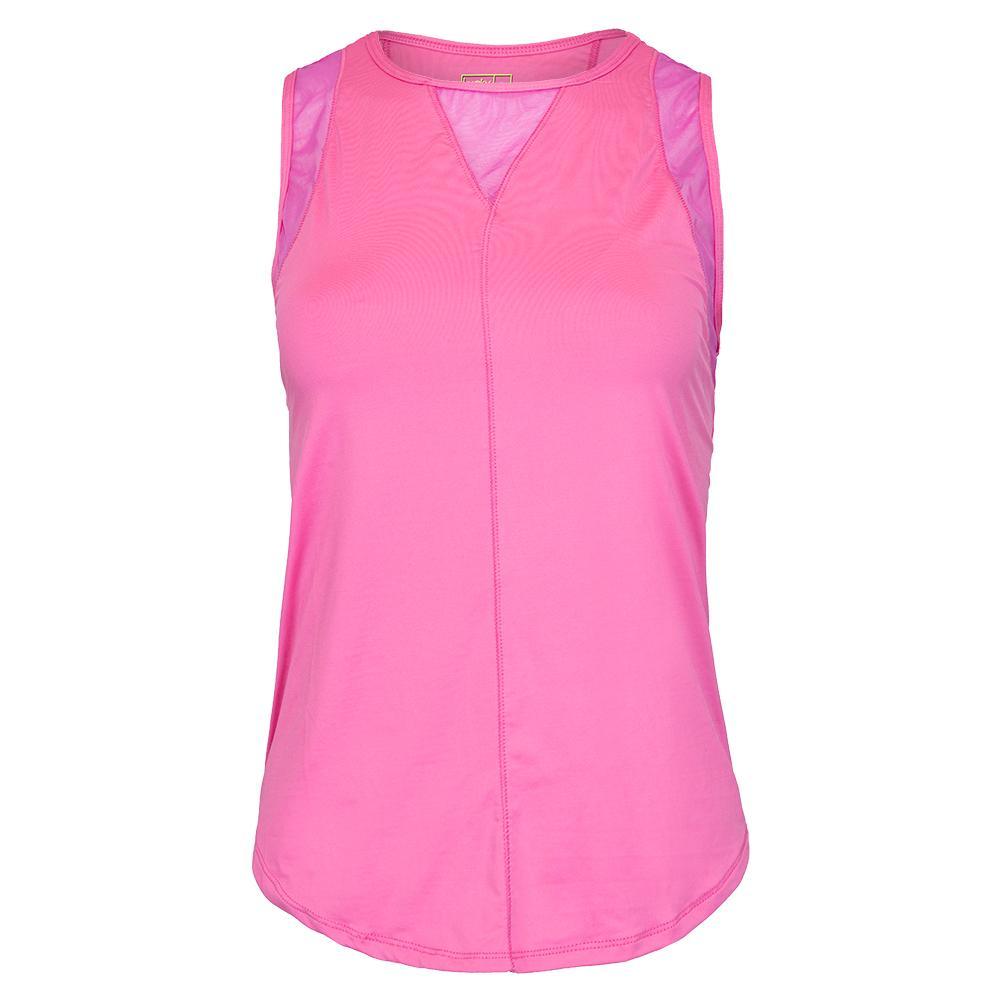 Women's LUV Chill Out Tennis Tank Apparel Lucky In Love