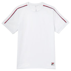 Men's Heritage Essentials Jacquard Tennis Crew Apparel Fila