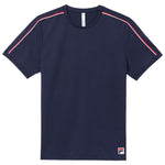 Men's Heritage Essentials Jacquard Tennis Crew Apparel Fila