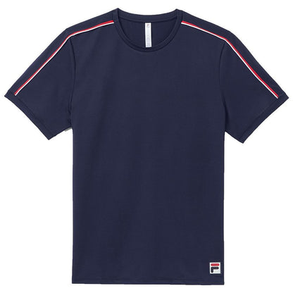 Men's Heritage Essentials Jacquard Tennis Crew Apparel Fila