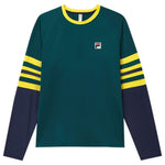 Men`s Heritage Long Sleeve Tennis Crew Apparel Fila