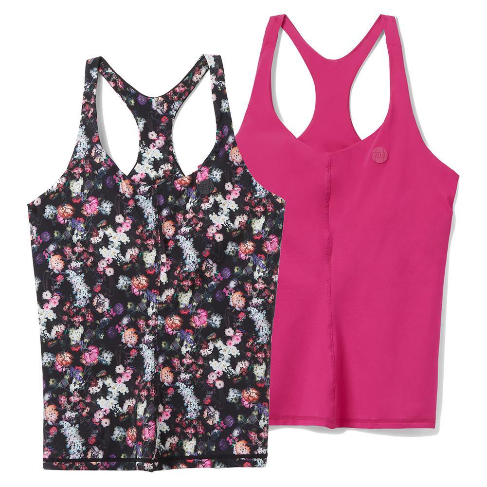 Women`s Kick Serve Racerback Tennis Tank Apparel Fila