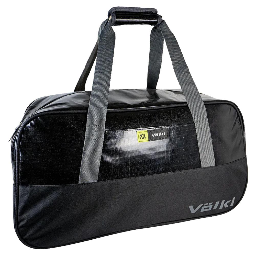 Primo Small Tennis Duffle Bag Black and Charcoal Bags Volkl