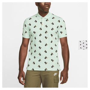 Men's Printed Slim-Fit Tennis Polo Apparel Nike