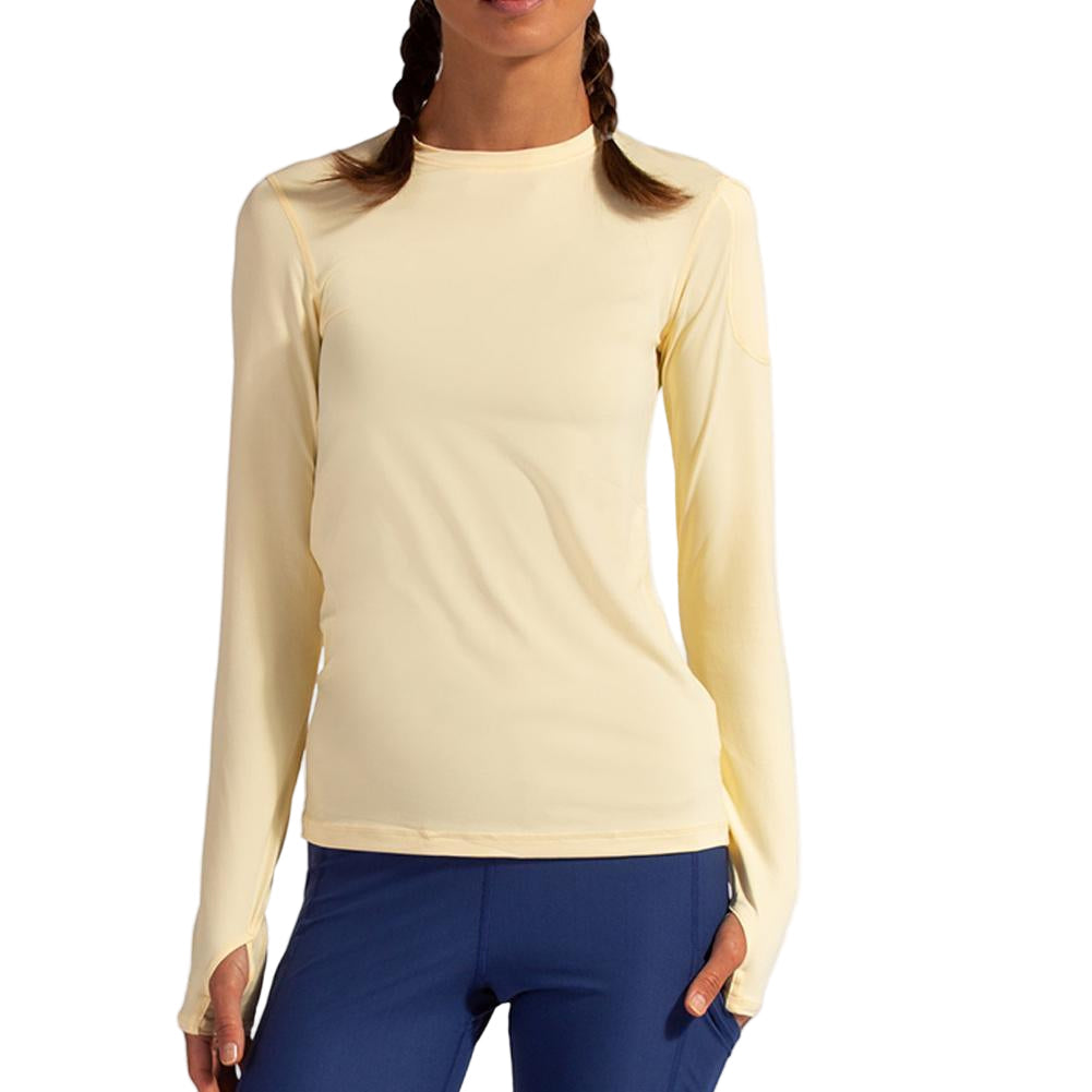 Women`s 24/7 Long Sleeve Tennis Crew Apparel BloqUV