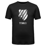 Men`s Distressed Logo Tennis Tee Apparel K-Swiss