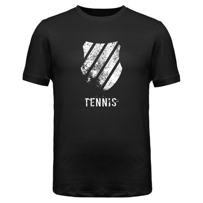 Men`s Distressed Logo Tennis Tee Apparel K-Swiss