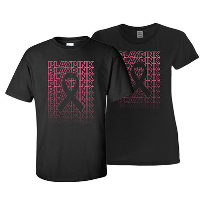 Play Pink Tennis Tee Black Apparel TENNIS EXPRESS