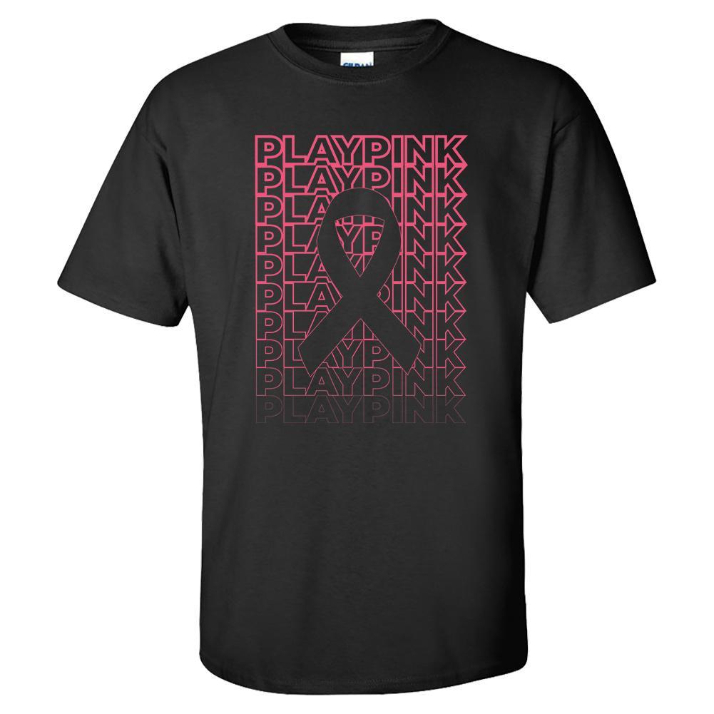 Play Pink Tennis Tee Black Apparel TENNIS EXPRESS
