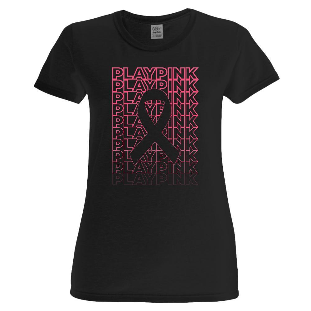 Play Pink Tennis Tee Black Apparel TENNIS EXPRESS