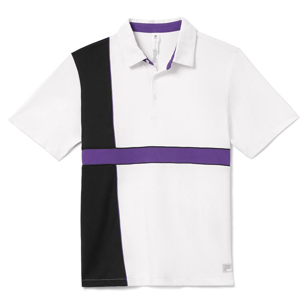 Men`s Back Spin Short Sleeve Tennis Polo Apparel Fila
