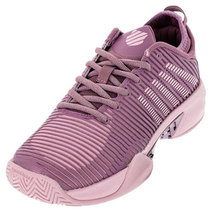 Women's Hypercourt Supreme Tennis Shoes Grape Nectar and Cameo Pink Footwear K-Swiss