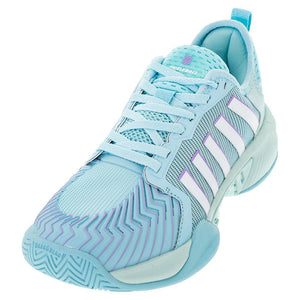 Women's Pickleball Supreme Shoes Angel Blue and Sheer Lilac Footwear K-Swiss