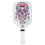 Paddle Candy Sugar Skull DLR Edition Pickleball Paddle White Racquets Vulcan